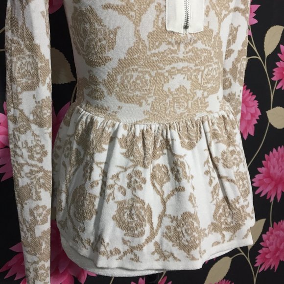 Torn by Ronny Kobo "Natalie" Peplum Top - Picture 8 of 11